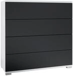 KOMMODE Pavos Schwarz matt