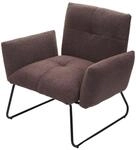 LOUNGE-SESSEL Braun