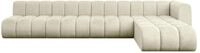 ECKSOFA modulares Sofa Darnel-L3 - 387x177x70 cm Beige