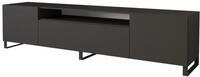 LOWBOARD ELIO-S 200x53x41 cm - Schwarz