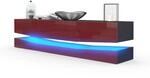 LOWBOARD City Fronten in Bordeaux Hochglanz
