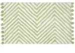 BADEMATTE 50/80 cm Chevron, Baumwolle