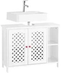 WASCHBECKENUNTERSCHRANK Wei&szlig; 80x31,5x60,5cm