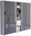 Aktenschrank Office Edition Sw Set 10 Grau