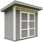 HOLZ-GARTENHAUS basis LP SmartSide 3m&sup2; mit B161xL293xH239 cm - M901A - CAVERN...
