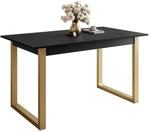 ESSTISCH ARTON GOLD II 140-195 cm f&uuml;r 6-8 Personen