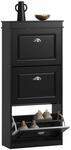 SCHUHSCHRANK Schwarz
