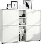 HIGHBOARD Cuba T&uuml;ren in Wei&szlig; matt