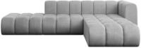 ECKSOFA modulares Sofa Zuvon-L1 - 296x177x70 cm Grau