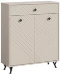 Schuhschrank Notes ca. 80x100x35 cm Sandbeige