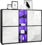 HIGHBOARD Cuba T&uuml;ren in Wei&szlig; Hochglanz