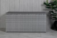 Kissenbox London ca. 130x61x60 cm Grau