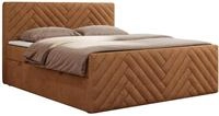 BOXBETT PARIS DUO 120/200 - Orange Struktur - H4