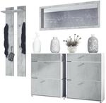 GARDEROBE Orlando Beton Oxid Optik