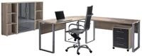 B&uuml;ro Office Edition Set 2 Sonoma Eiche/Anthrazit