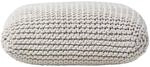 STRICK-POUF natur, Bodenkissen 70/70/20 cm