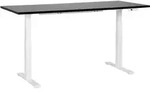 SCHREIBTISCH schwarzwei&szlig; 180/80 cm elektrisch h&ouml;henverstellbar Destin III
