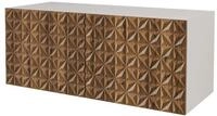 LOWBOARD VIRA-W 100x40x40 cm - Wei&szlig; / Katania