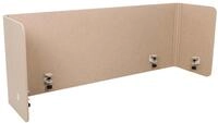 Trennwand Flexmiut Beige ca. 160x40x2cm