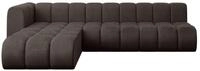 ECKSOFA modulares Sofa Darnel-L2 - 296x177x70 cm Braun