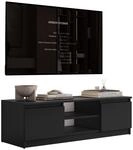 LOWBOARD HANA 120 cm Schwarz matt