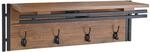 WANDGARDEROBE Wildeiche Dekor