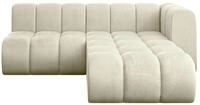 ECKSOFA modulares Sofa Darnel-L1 - 205x177x70 cm Beige