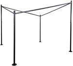 PERGOLA GESTELL Schwarz