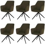 ESSZIMMERSTUHL Gr&uuml;n 6er-Set