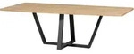 Esstisch Tablo Naturfarben/Schwarz L: 240cm