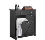 W&Auml;SCHESCHRANK Schwarz