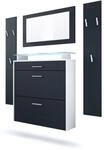 GARDEROBE Malea Front in Schwarz matt
