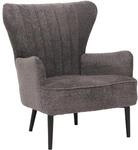 LOUNGE-SESSEL Dunkelgrau