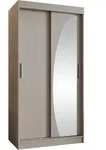 SCHWEBET&Uuml;RENSCHRANK Wika 100 cm mit Schubladen