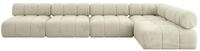 ECKSOFA modulares Sofa Samaro-L3 - 380x190x70 cm Beige Velours