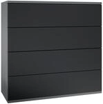 KOMMODE Pavos Schwarz matt
