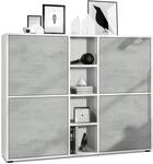 HIGHBOARD Cuba T&uuml;ren in Beton Oxid Optik