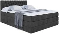 BOXSPRINGBETT ERNINA KING - 200x200 - H3/H4 - Schwarz