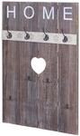 WANDGARDEROBE HOME SHABBY-LOOK Braun