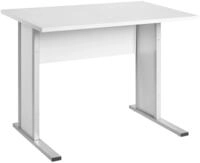 Schreibtisch "Serie 4000" ca 90x65 cm, hellgrau