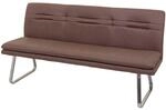 SITZBANK Braun, Silber