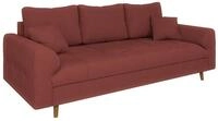 3-SITZER-SOFA Alma Terrakotta Cord