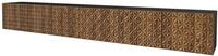 LOWBOARD VIRA-W 3x100x40x40 cm - Schwarz / Katania