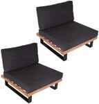 LOUNGE-SESSEL Schwarz, Beige, Anthrazit