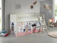 Spielbett Scott ca. 90x200 cm Wei&szlig;