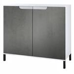 KOMMODE Sylt Beton Dunkel Optik