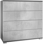 KOMMODE Pavos Beton Oxid Optik