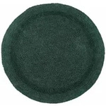 BADEMATTE 80 cm rund, 100% Baumwolle, wendbar