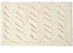 BADEMATTE 50/80 cm Chevron, Hochflor
