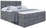 BOXSPRINGBETT APO KING - 160 x 200 - H3/H4 - Dunkelgrau